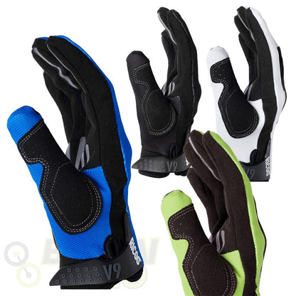 モトクロスウェア グローブ V9  ブルー L