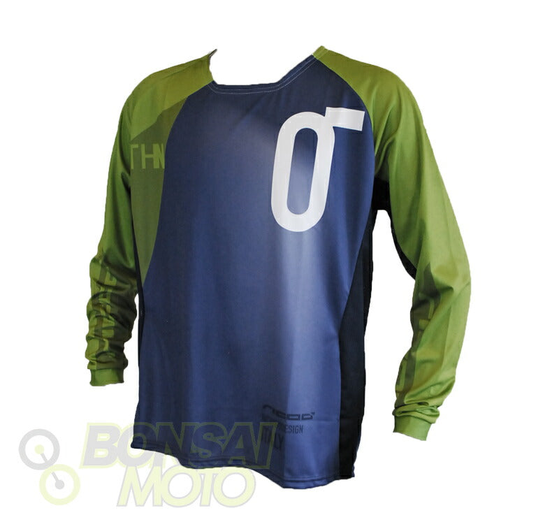 Th-Nジャージ オフロードウェア  ブルーダーク M