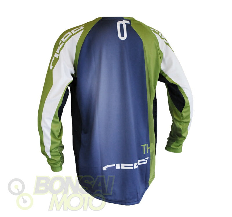 Th-Nジャージ オフロードウェア  ブルーダーク M