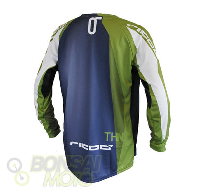 Th-Nジャージ オフロードウェア  ブルーダーク M