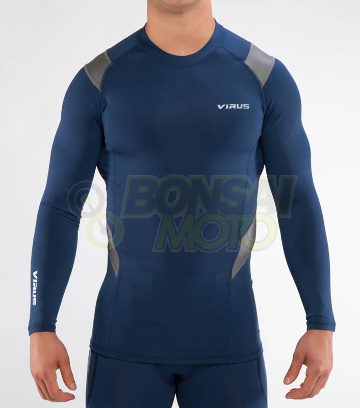 X-form Compression Long Sleeve (SiO15X) Men's XS