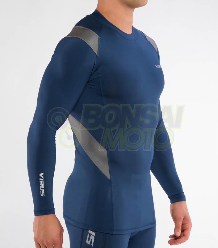 X-form Compression Long Sleeve (SiO15X) Men's XS