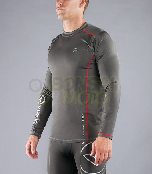 ファンクショナル ロングスリーブフィンガーホール付(SiO10) メンズ  XS