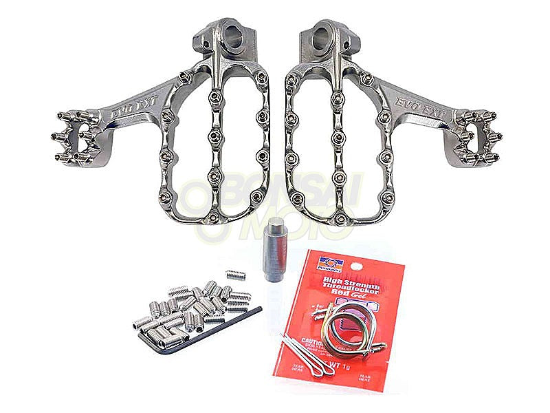 Evo EXT Steps, Stainless Steel, with Heels for Beta RR2T/4T (10-19) X-trainer (16-22)