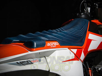 Xシート レーシング(ハード) ブルー  KTM EXC/EXC-F(17-19) XC-W(17-19) SX/SX-F(16-18)
