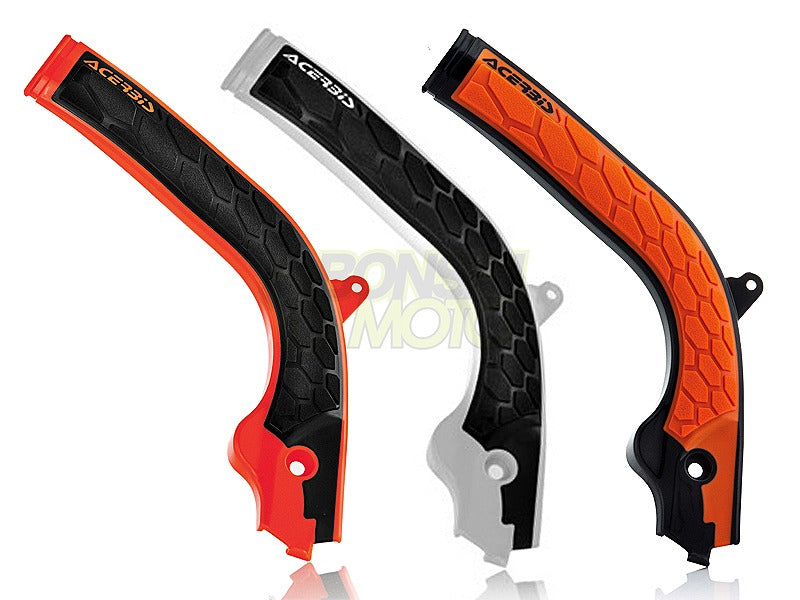 Xグリップ フレームプロテクター  オレンジ  KTM EXC/EXC-F(17-19) SX/SX-F(16-18)