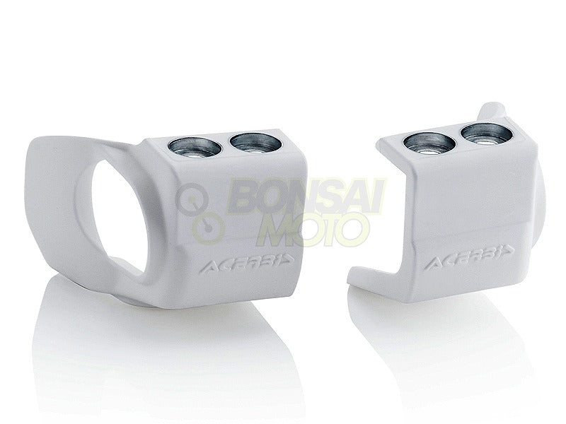 Fork Shoe Cover for HONDA/Kawasaki - White