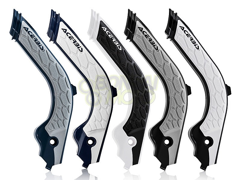Xグリップ フレームプロテクター  ネイビー/グレー  Husqvarna TE(20-22) FE(20-22) TX(20) FC(19-22) TC(19-22)