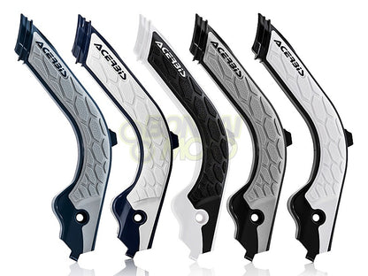 Xグリップ フレームプロテクター  ネイビー/グレー  Husqvarna TE(20-22) FE(20-22) TX(20) FC(19-22) TC(19-22)