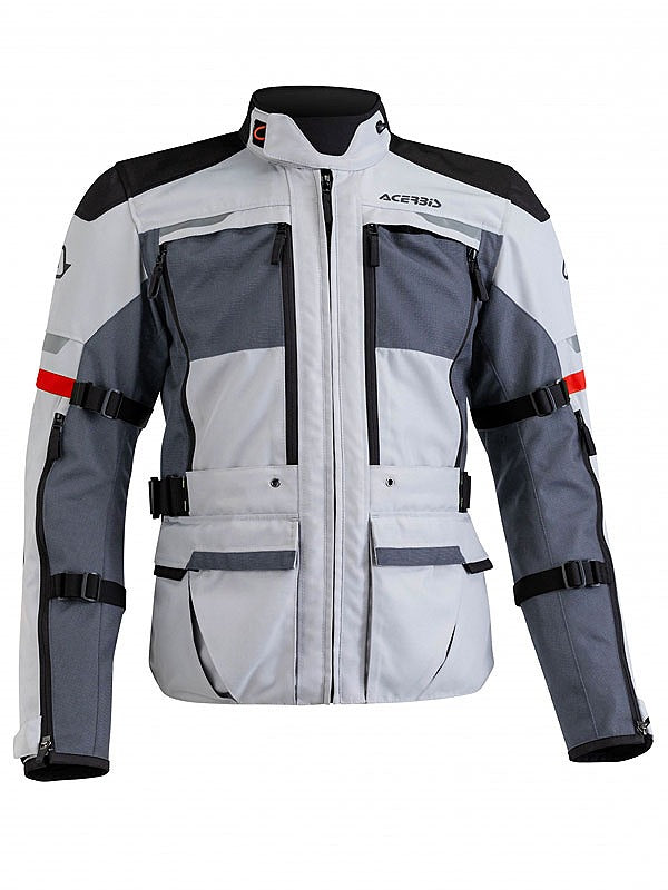 Xツアー ジャケット 3レイヤー ベンチレーション機能  グレー M