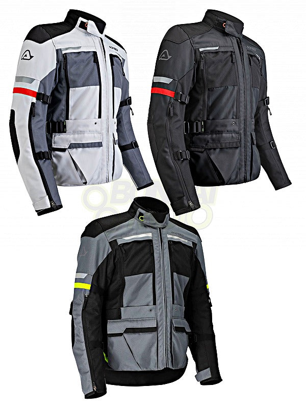 Xツアー ジャケット 3レイヤー ベンチレーション機能  グレー M