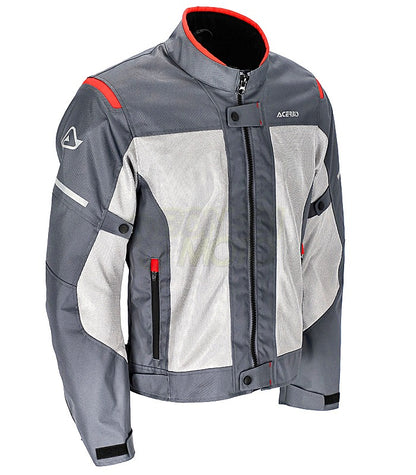 Mesh Ramsey Vented 2.0 Jacket Gray/Red S