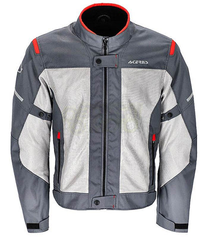 Mesh Ramsey Vented 2.0 Jacket Gray/Red S