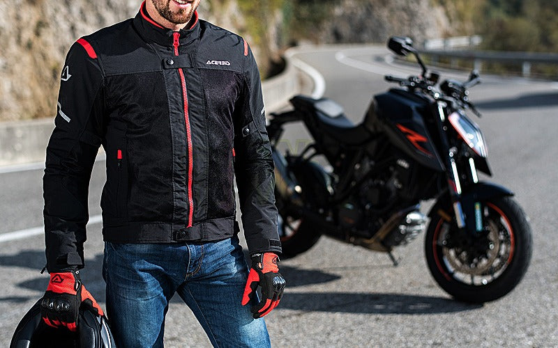 Mesh Ramsey Vented 2.0 Jacket Gray/Red S