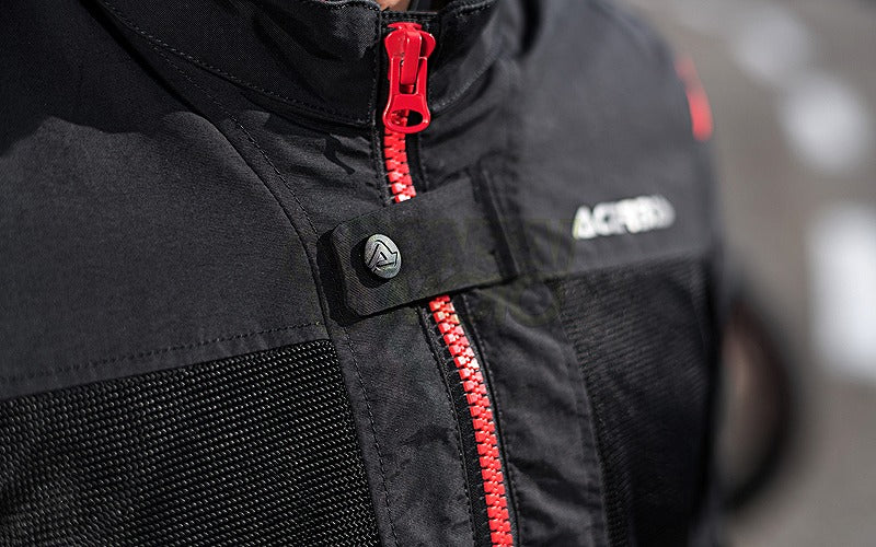 Mesh Ramsey Vented 2.0 Jacket Gray/Red S