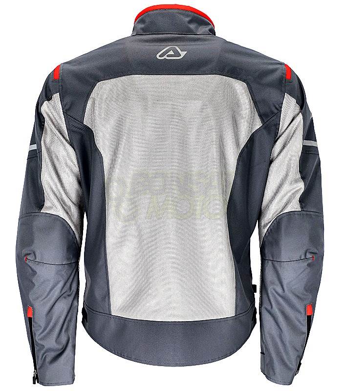 Mesh Ramsey Vented 2.0 Jacket Gray/Red S