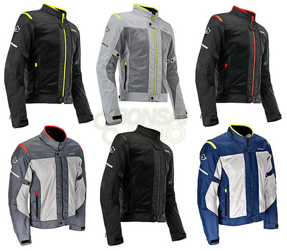 Mesh Ramsey Vented 2.0 Jacket Gray/Red S