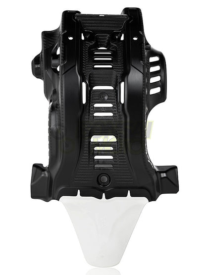 スキッドプレート  ブラック/ホワイト  Husqvarna FE250/350(20-22)