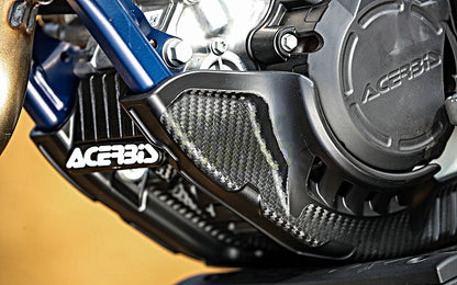 スキッドプレート  ブラック/ホワイト  Husqvarna FE250/350(20-22)