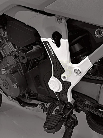 Xグリップ フレームプロテクター  ホワイト/ブラック  HONDA AfricaTwin CRF1100L / AdventureSport(20-22)
