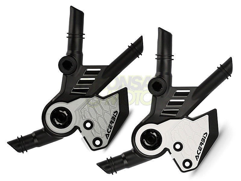 Xグリップ フレームプロテクター  ブラック/シルバー  BMW R1250GS/Adv(19-20) R1200GS/Adv(13-18)