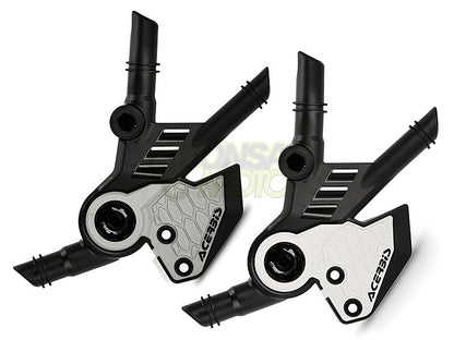 Xグリップ フレームプロテクター  ブラック/シルバー  BMW R1250GS/Adv(19-20) R1200GS/Adv(13-18)