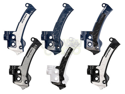Xグリップ フレームプロテクター  ネイビー/ホワイト  Husqvarna FC/FX/TX/TC (23)