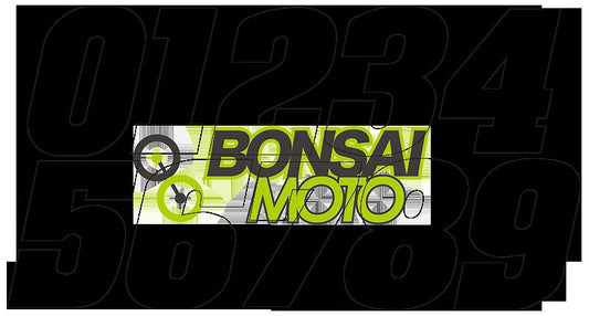 ゼッケンステッカー(3枚入り)小サイズ 5 ホワイト 3枚入