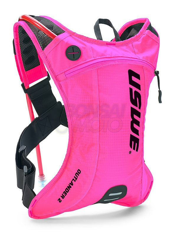 アウトランダー2 超軽量コンパクト 1.5Lハイドレーションパック付属  レースピンク