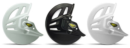 ディスクカバー  ホワイト  02-07 CR125/250