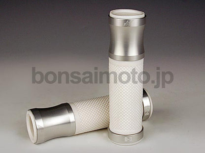 D-3 グリップ オープンエンド クリア×ブルー 全長120mm