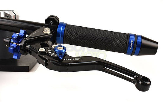 Halo Folding Clutch Lever Adjuster Color/Blue MT-09 (14-17)