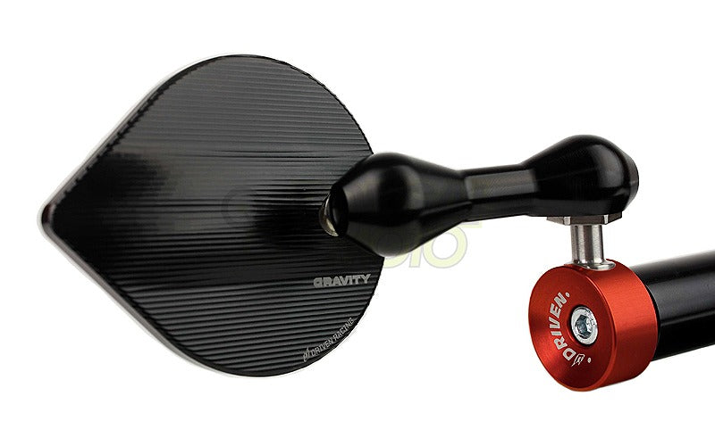 グラビティ ミラー 左側 DUCATI Panigale レッド 1個入