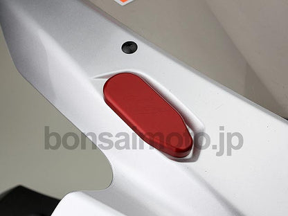 ミラーエリミネーター(ミラーブロックオフ)  シルバー  ZX6R (05-08)