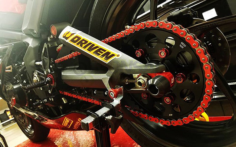 アクスルブロックスライダー  ブラック  STREET TRIPLE 675 (07-16)