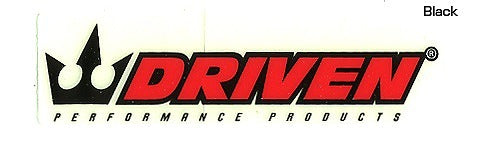 DRIVENロゴステッカー ミニサイズ 2枚セット  ブラック 69mm×20mm