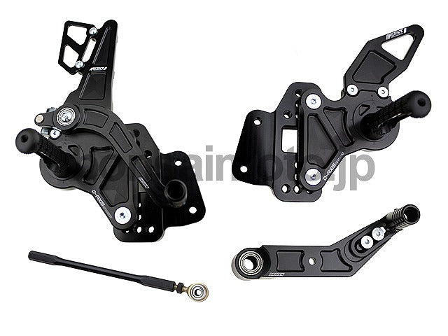D-Axis バックステップ ストリートスタイル チタニウムグレー  SUZUKI GSX-R600/750 06-10