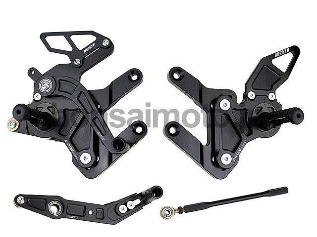 D-Axis バックステップ ストリートスタイル チタニウムグレー  YAMAHA R6 06-11