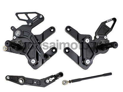 D-Axis バックステップ ストリートスタイル チタニウムグレー  YAMAHA R6 06-11