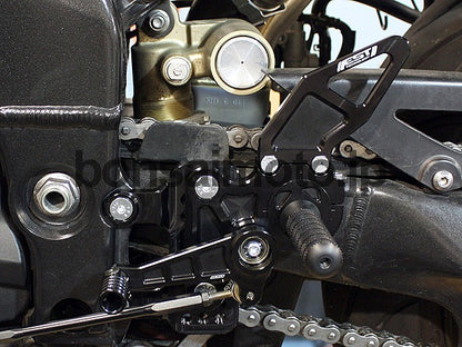 D-Axis バックステップ ストリートスタイル シルバー  KAWASAKI ZX-10R 06-11