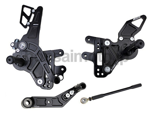 D-Axis Rearsets GP Style Red SUZUKI GSX-R1000 09-10