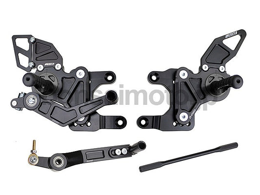 D-Axis Rearsets GP Style Blue YAMAHA R1 09-11