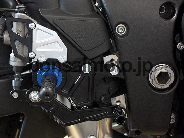 D-Axis バックステップ GPスタイル ゴールド  YAMAHA R1 09-11