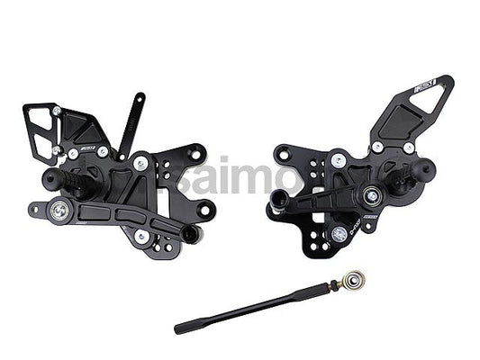 D-Axis Rear Sets Street Style Gold HONDA CBR 600 RR 07-11 (ABS Not Supported)