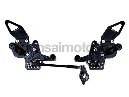 D-Axis バックステップ GPスタイル ブルー  DUCATI 848/1098/1198