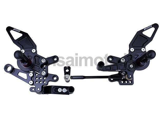 D-Axis バックステップ ストリートスタイル ブルー  APRILIA RSV4 09-11
