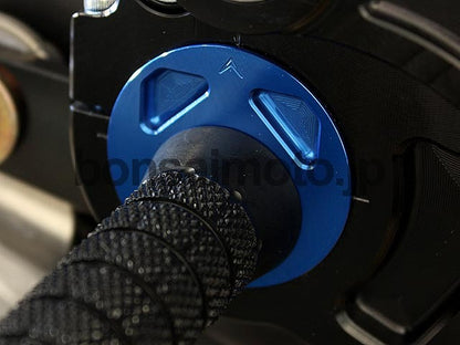 D-Axis バックステップ ストリートスタイル ブルー  APRILIA RSV4 09-11