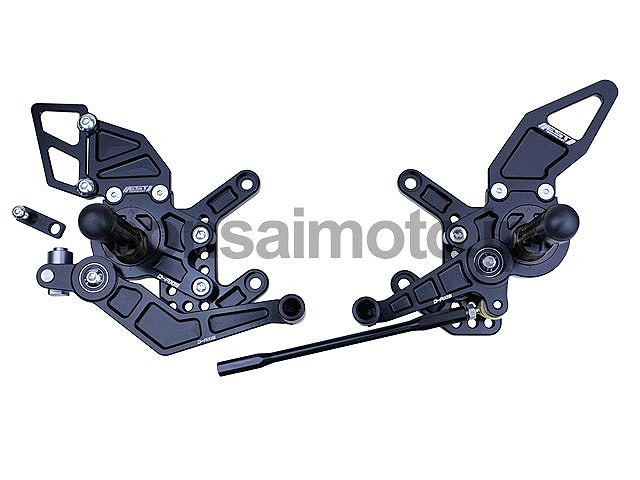 D-Axis Rearsets Street Style Red KAWASAKI ZX-10R 11-