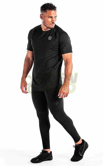 Classic Scoop Neck T-shirt Men's Quick Dry
