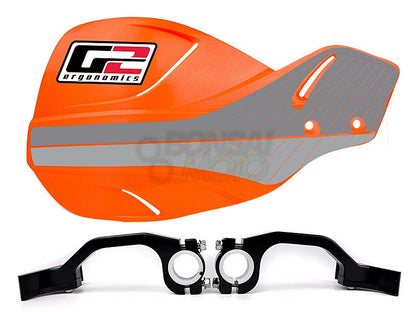 G2 プリムス ハンドガード(オープンエンド) ワークスBオレンジ オレンジ (スタンダードデカール貼付)